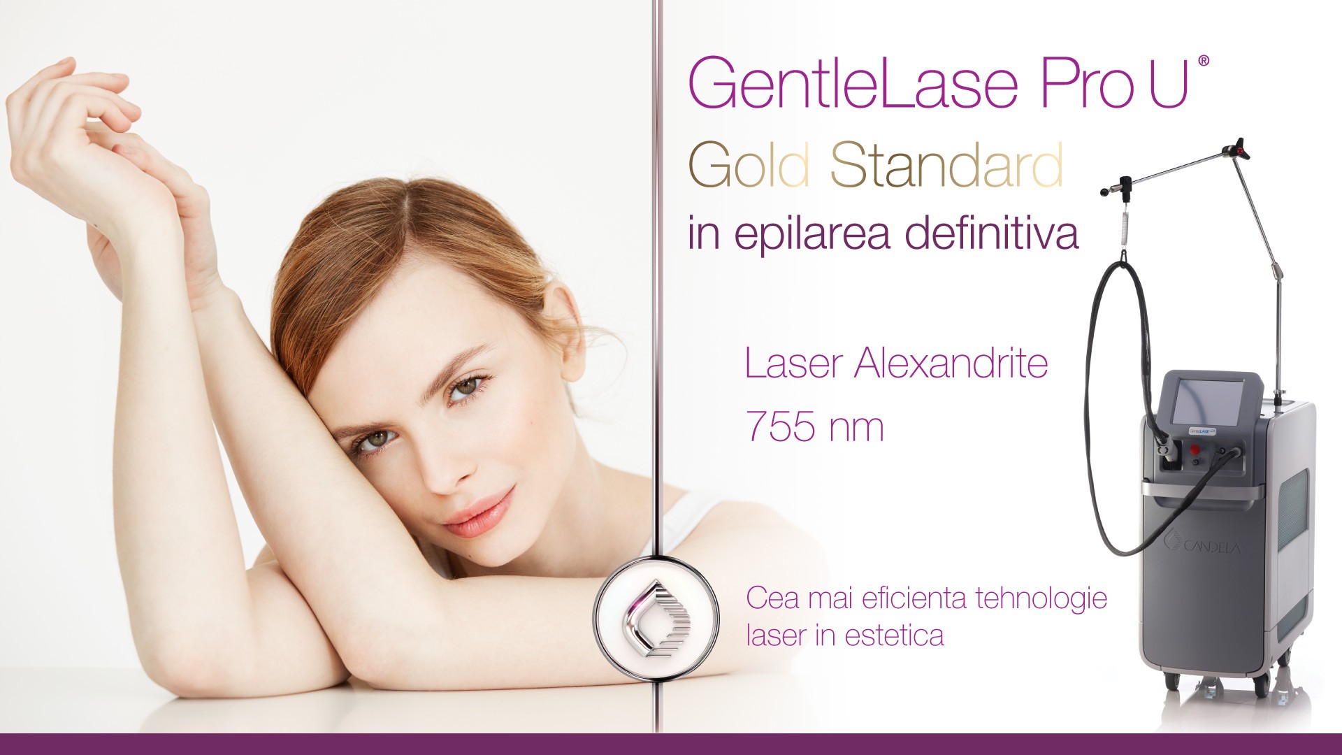 Aparat Profesional Laser Alexandrite GentleLase Pro