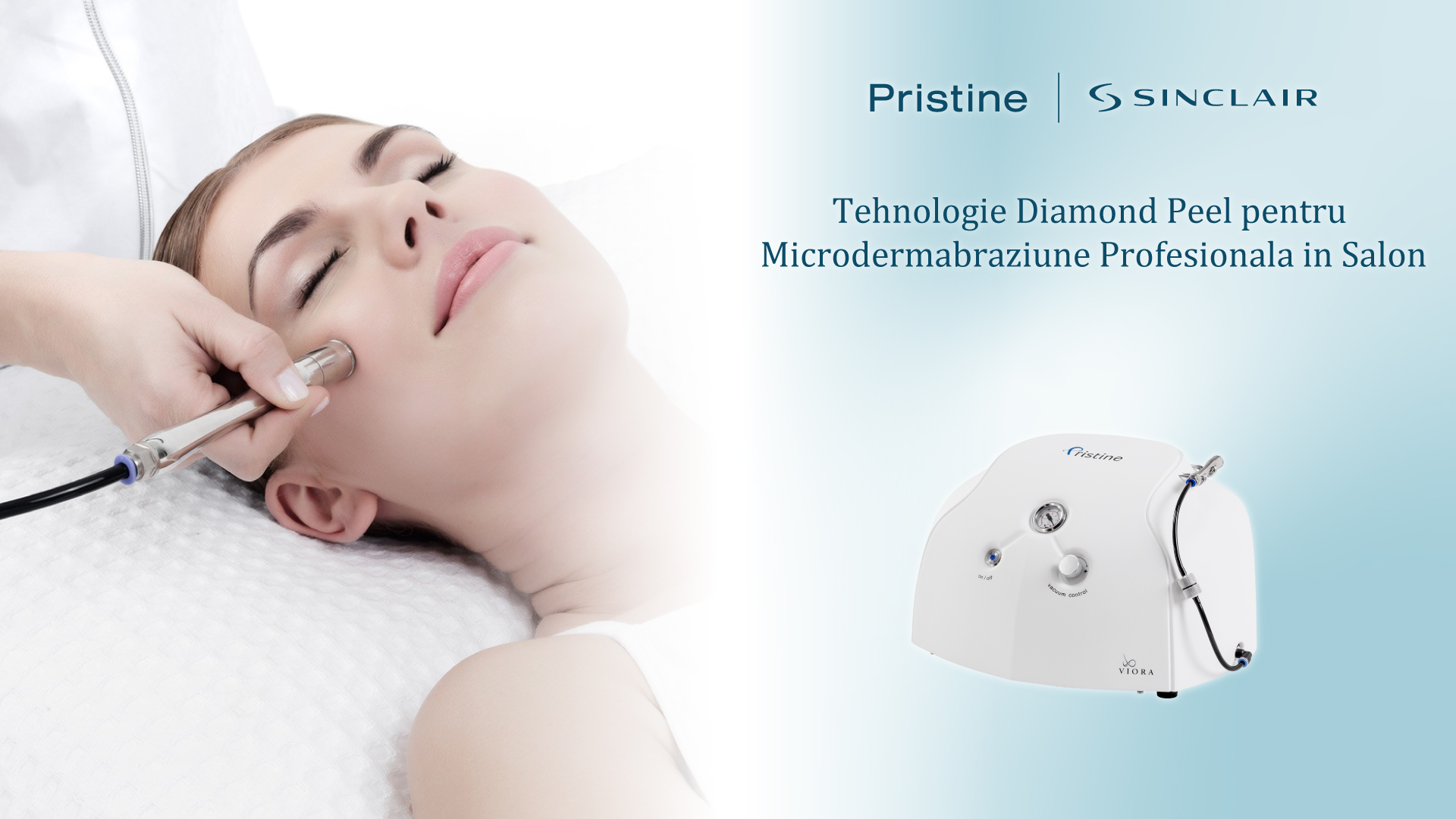 Tehnologie Diamond Peel pentru  Microdermabraziune Profesionala in Salon