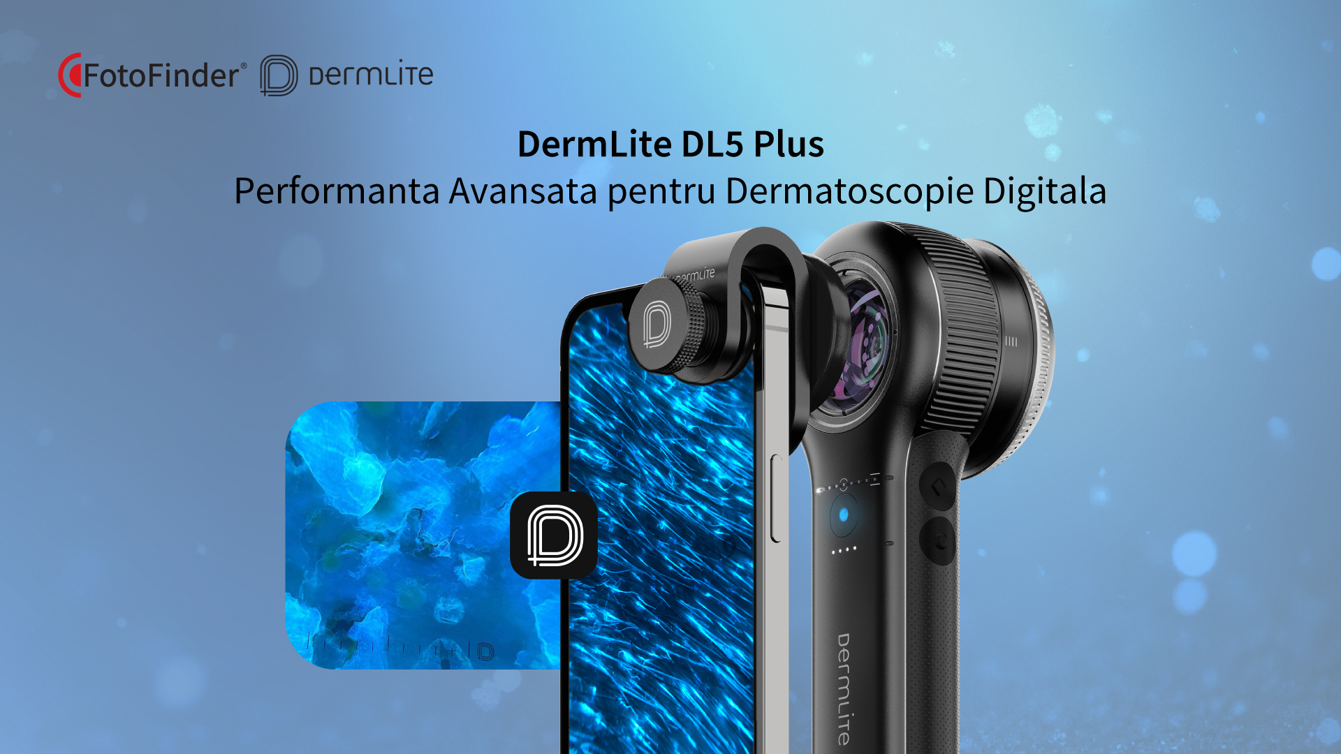 DermLite DL5 Plus FotoFinder - Tehnologie Avansata pentru Dermatoscopie Digitala